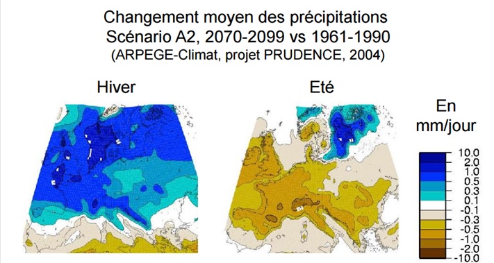 anomalie précipitation